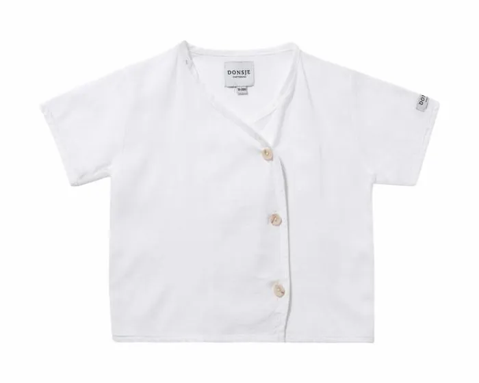 Donsje Amsterdam Shirts and Blouses Baby Roobs Blouse Salty White