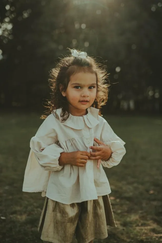 Donsje Amsterdam Shirts and Blouses Baby Rushi Blouse Soft Sand