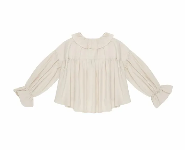 Donsje Amsterdam Shirts and Blouses Baby Rushi Blouse Soft Sand