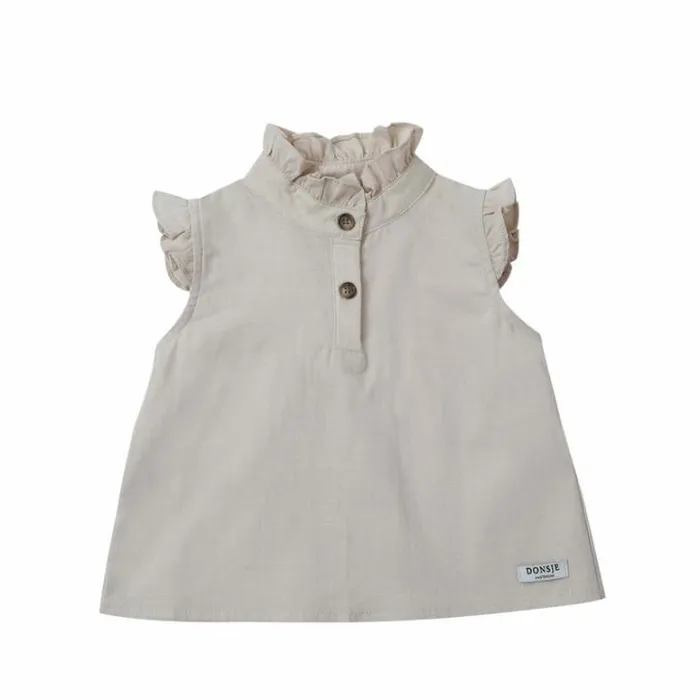 Donsje Amsterdam Shirts and Blouses Baby Teffi Blouse Light Powder
