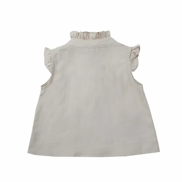 Donsje Amsterdam Shirts and Blouses Baby Teffi Blouse Light Powder
