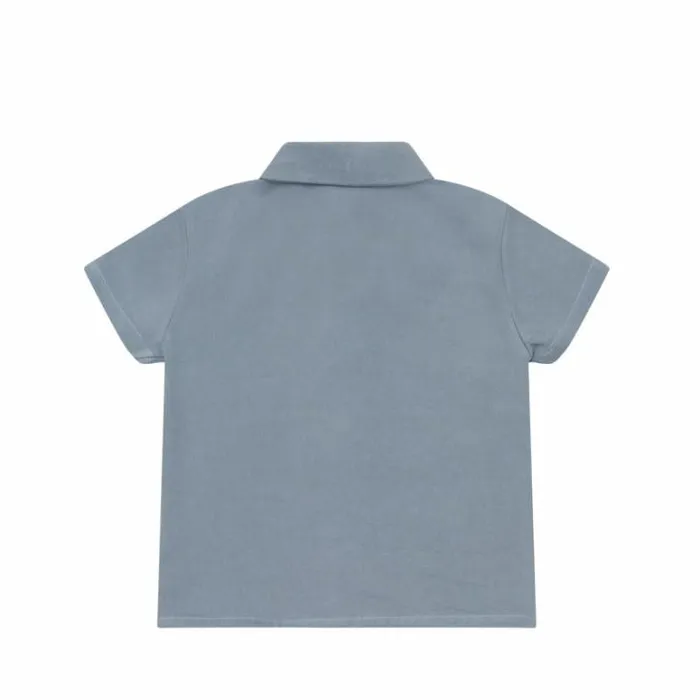 Donsje Amsterdam Shirts and Blouses Boys Qoers Shirt Foggy Blue