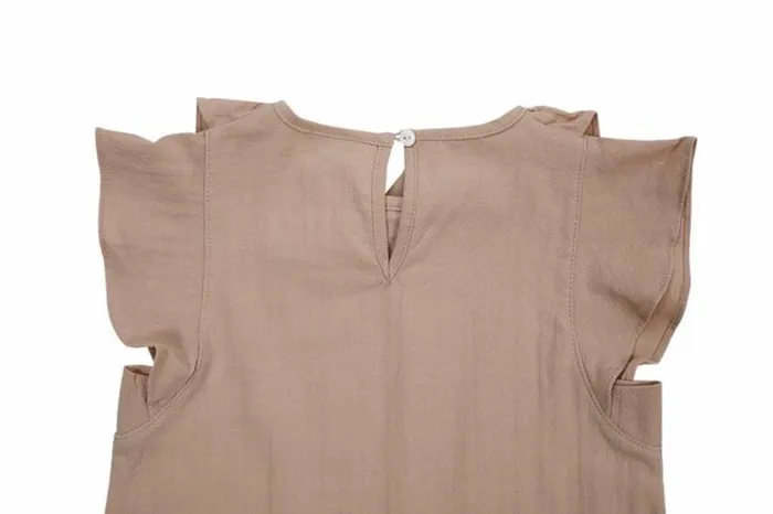 Donsje Amsterdam Shirts and Blouses Girls Dindi Blouse Almond
