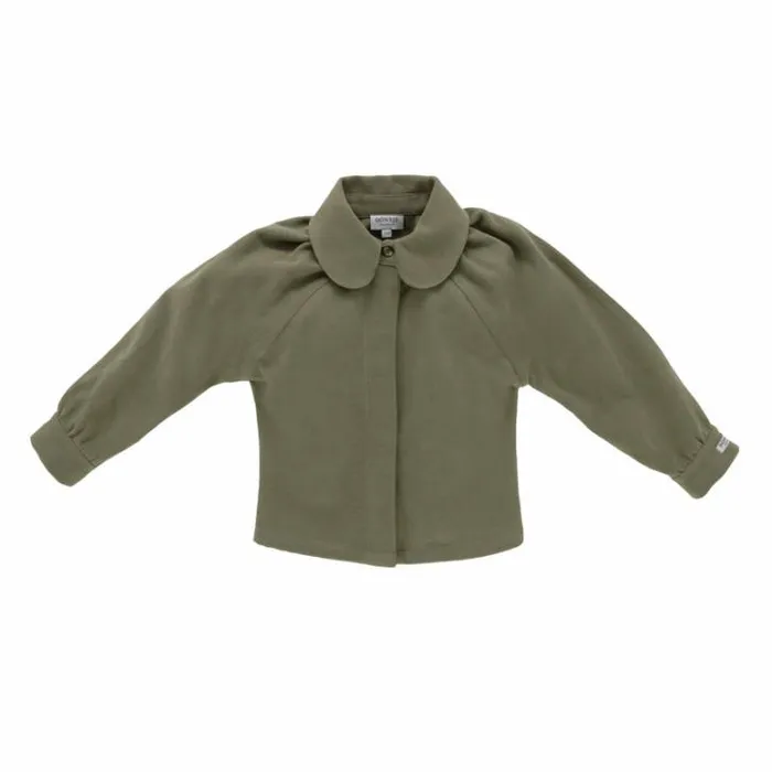Donsje Amsterdam Shirts and Blouses Girls Dolli Blouse Dark Olive