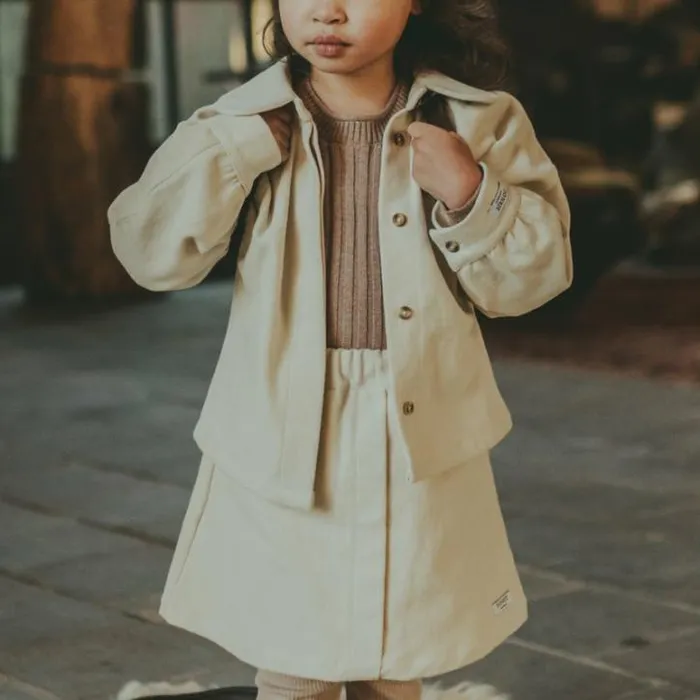 Donsje Amsterdam Shirts and Blouses Girls Dolli Blouse Ivory