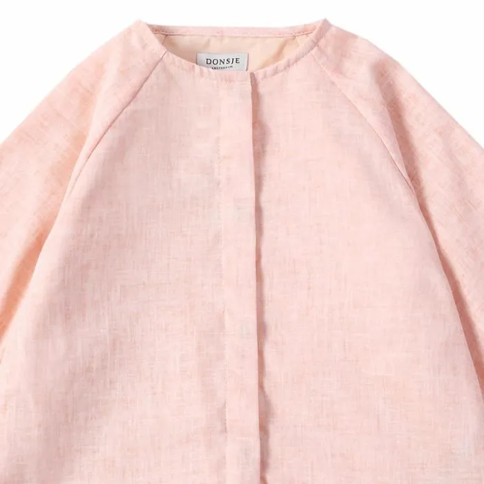 Donsje Amsterdam Shirts and Blouses Girls Lily Blouse Cloudy Rose Melange