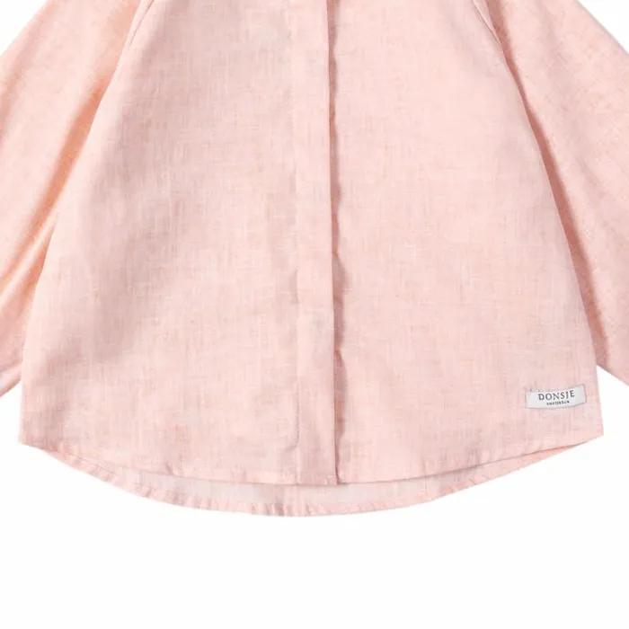 Donsje Amsterdam Shirts and Blouses Girls Lily Blouse Cloudy Rose Melange