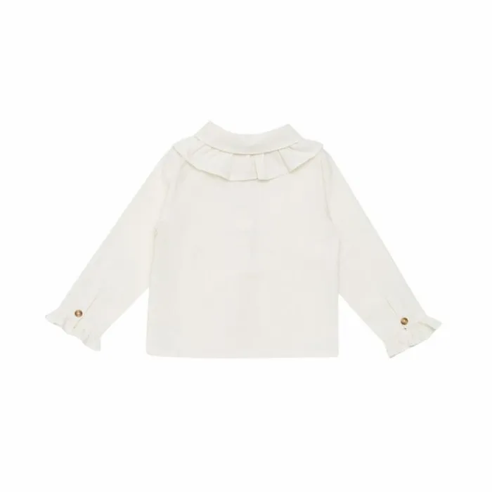 Donsje Amsterdam Shirts and Blouses Girls Nien Blouse Off White