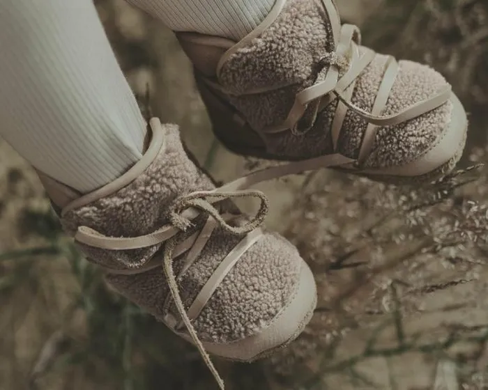 Donsje Amsterdam Shoes Baby Cassi Booties Lilac Nubuck
