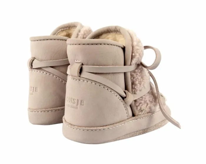 Donsje Amsterdam Shoes Baby Cassi Booties Lilac Nubuck