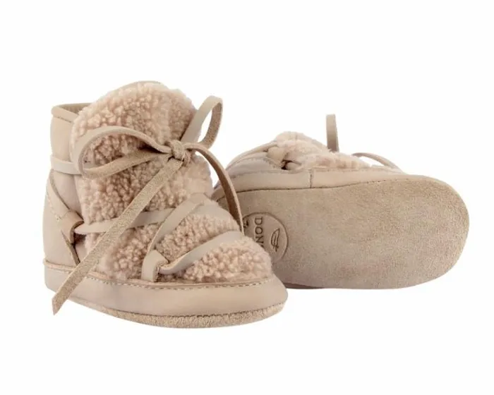 Donsje Amsterdam Shoes Baby Cassi Booties Lilac Nubuck
