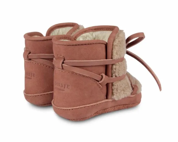 Donsje Amsterdam Shoes Baby Cassi Booties Walnut Nubuck