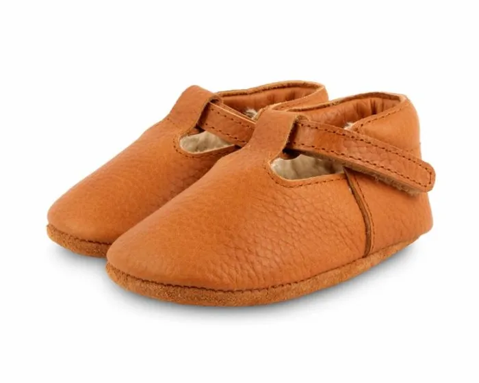 Donsje Amsterdam Shoes Baby Elia Lining Shoes Toast Grain Leather