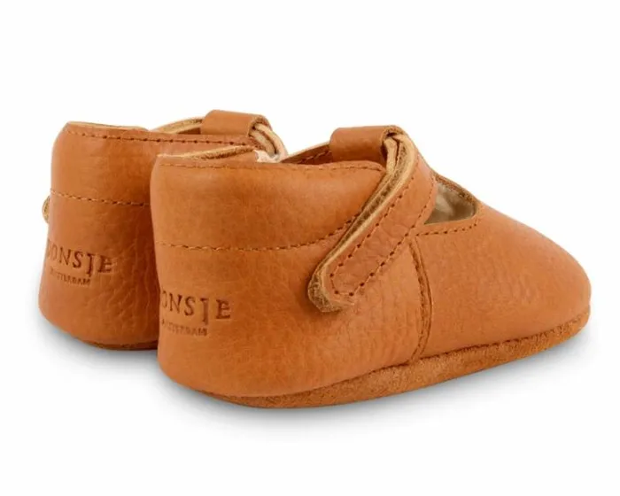 Donsje Amsterdam Shoes Baby Elia Lining Shoes Toast Grain Leather