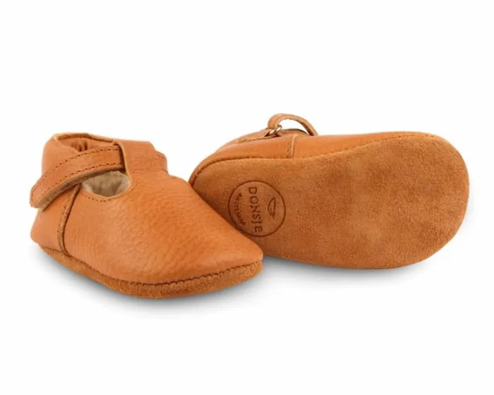 Donsje Amsterdam Shoes Baby Elia Lining Shoes Toast Grain Leather