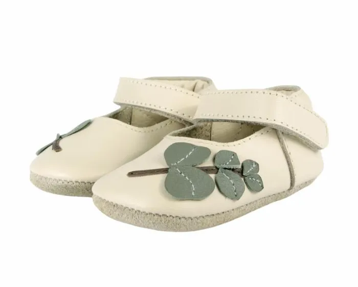 Donsje Amsterdam Shoes Baby Isel Ballerinas Cream Leather