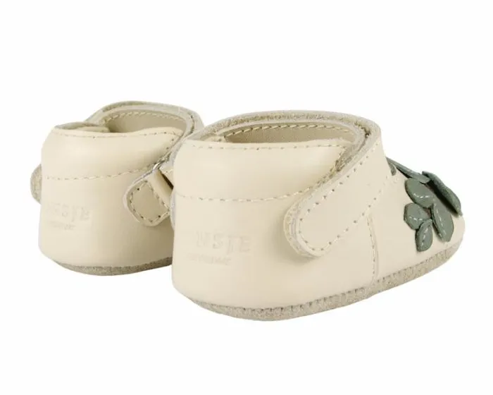 Donsje Amsterdam Shoes Baby Isel Ballerinas Cream Leather