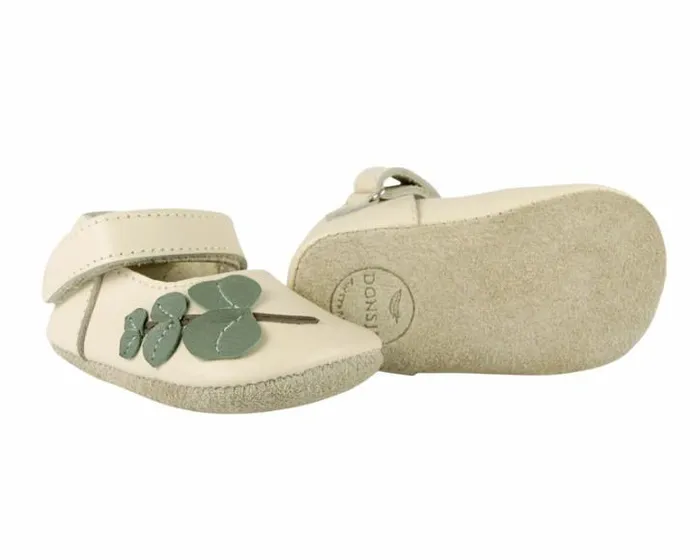 Donsje Amsterdam Shoes Baby Isel Ballerinas Cream Leather