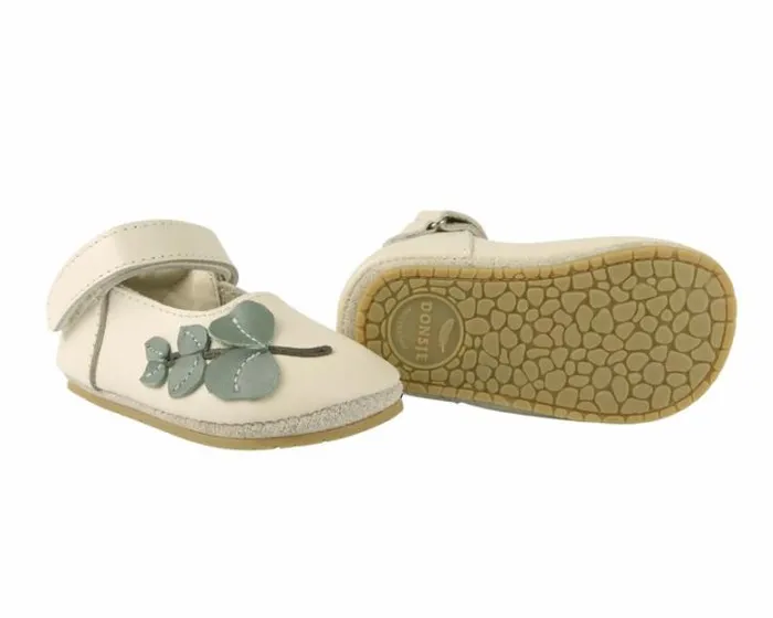 Donsje Amsterdam Shoes Baby Isel Ballerinas Cream Leather