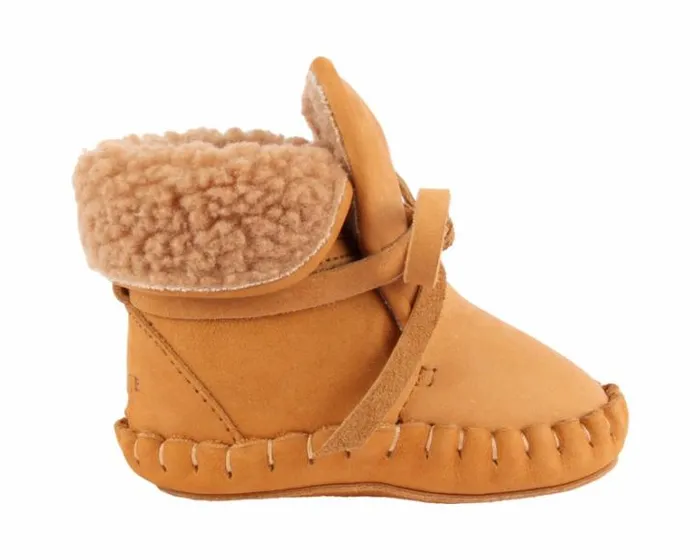 Donsje Amsterdam Shoes Baby Jaya Caramel Nubuck