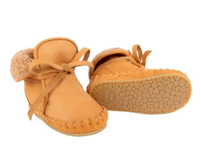 Donsje Amsterdam Shoes Baby Jaya Caramel Nubuck