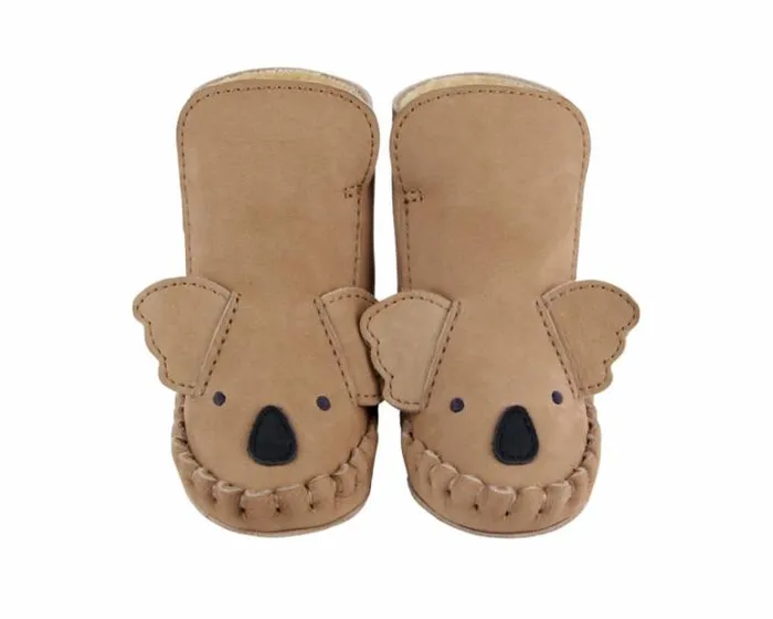 Donsje Amsterdam Shoes Baby Kapi Classic Booties Truffle Nubuck
