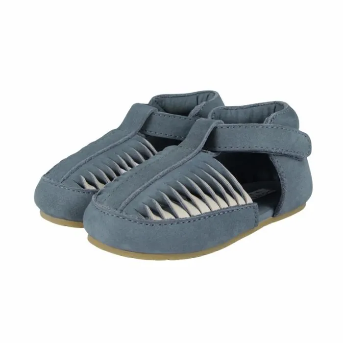 Donsje Amsterdam Shoes Baby Lance Shoes Petrol Nubuck