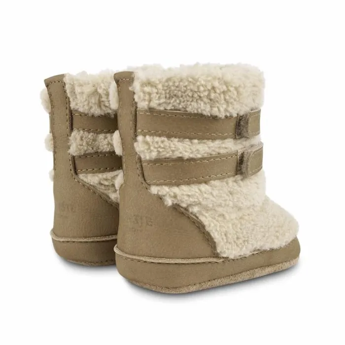 Donsje Amsterdam Shoes Baby Larisso Booties Truffle Nubuck
