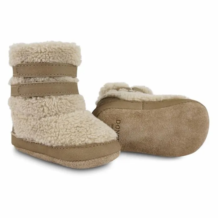 Donsje Amsterdam Shoes Baby Larisso Booties Truffle Nubuck