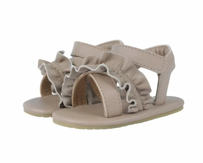 Donsje Amsterdam Shoes Baby Miene Sandals Praline Leather