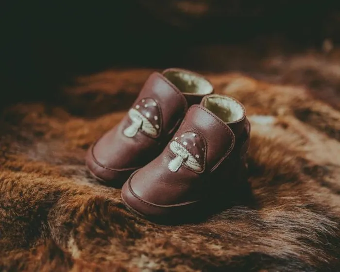Donsje Amsterdam Shoes Baby Mush Burgundy Classic Leather