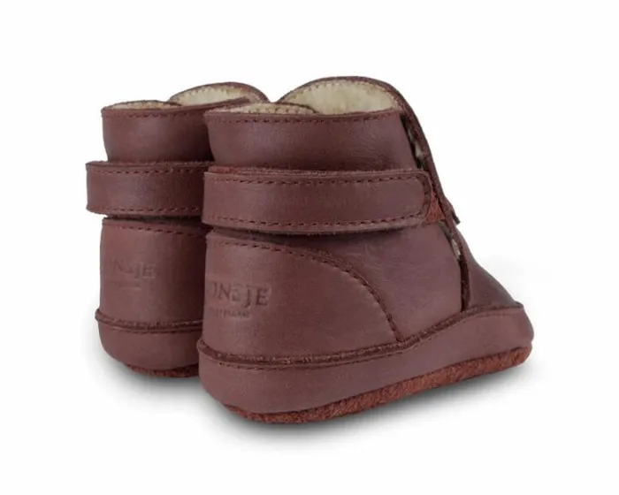 Donsje Amsterdam Shoes Baby Mush Burgundy Classic Leather
