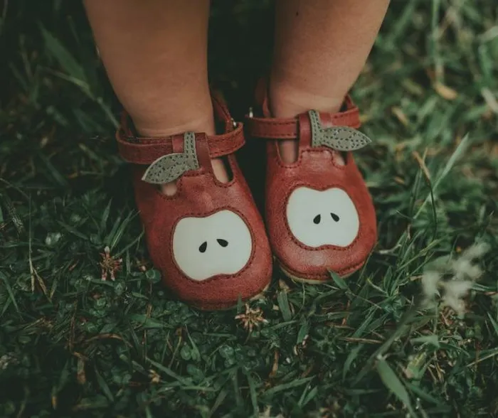 Donsje Amsterdam Shoes Baby Nanoe Shoes Scarlet Classic Leather