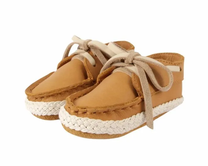 Donsje Amsterdam Shoes Baby Noud Camel Classic Leather