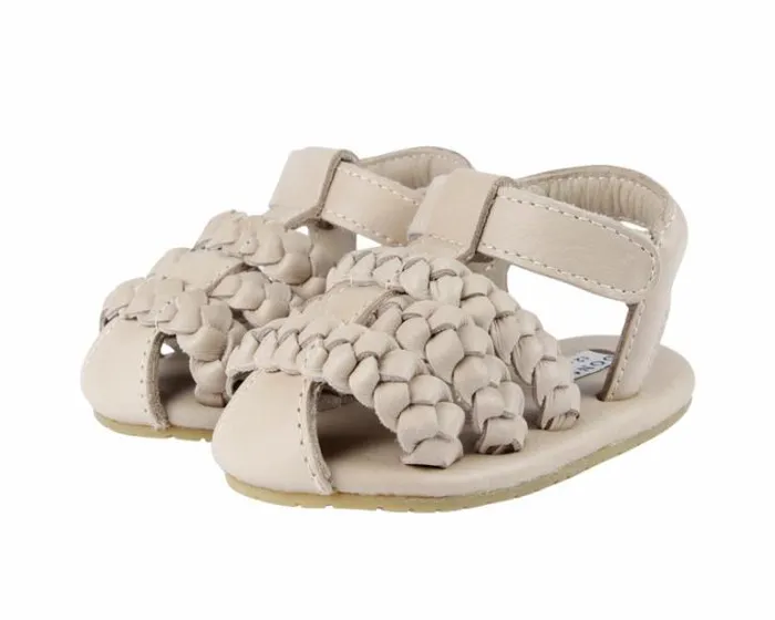 Donsje Amsterdam Shoes Baby Pam Sandals Ivory Classic Leather