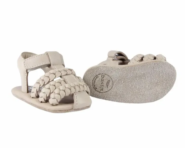 Donsje Amsterdam Shoes Baby Pam Sandals Ivory Classic Leather