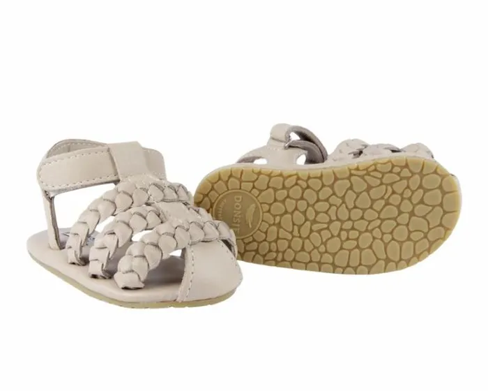 Donsje Amsterdam Shoes Baby Pam Sandals Ivory Classic Leather