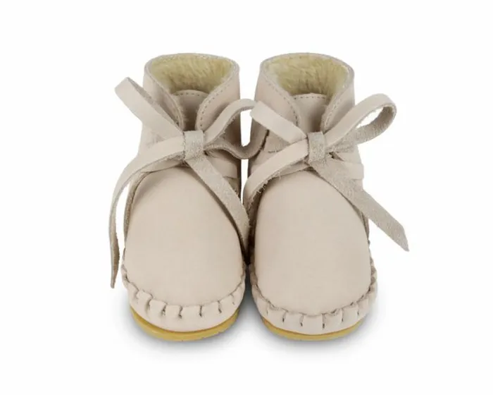 Donsje Amsterdam Shoes Baby Pina Classic Booties Powder Nubuck