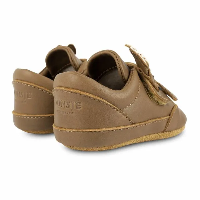 Donsje Amsterdam Shoes Baby Rere Sneakers Cognac Classic Leather