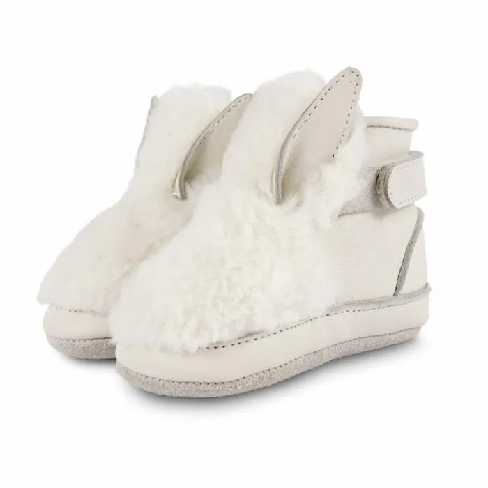 Donsje Amsterdam Shoes Baby Richy Booties Off White Soft Faux Fur