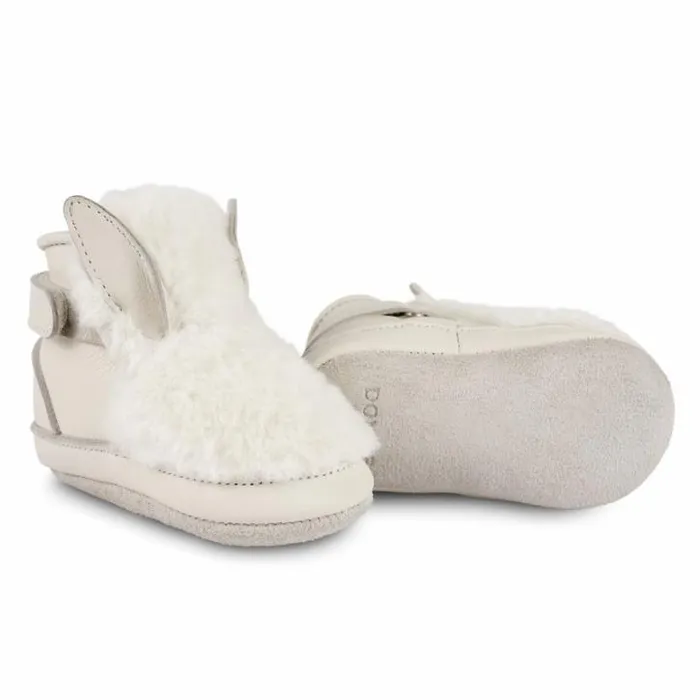 Donsje Amsterdam Shoes Baby Richy Booties Off White Soft Faux Fur