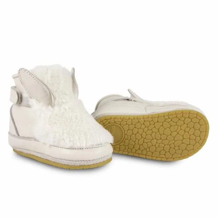 Donsje Amsterdam Shoes Baby Richy Booties Off White Soft Faux Fur