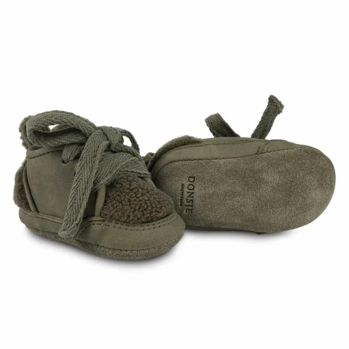 Donsje Amsterdam Shoes Baby Semmi Sneakers Stone Nubuck