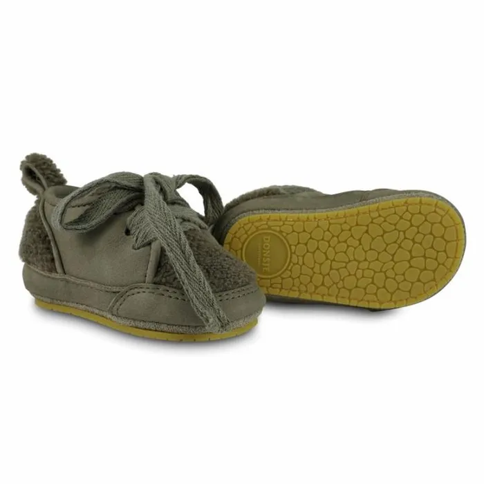 Donsje Amsterdam Shoes Baby Semmi Sneakers Stone Nubuck