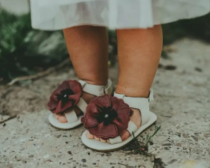 Donsje Amsterdam Shoes Baby Tuti Fields Sandals Scarlet Classic Leather