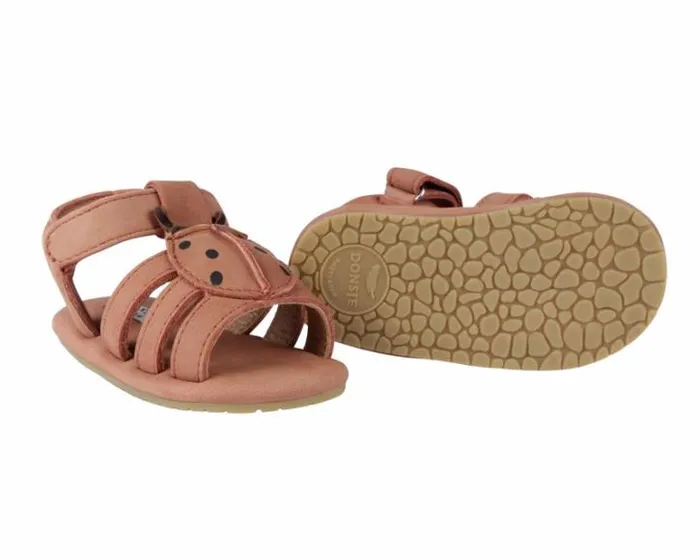 Donsje Amsterdam Shoes Baby Tuti Sky Sandals Walnut Nubuck