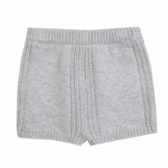Donsje Amsterdam Shorts and Bloomers Baby Kichy Bloomer Light Grey Melange