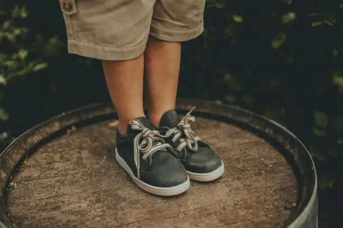Donsje Amsterdam Sneakers Boys Oney Sneakers Stellar Blue Leather