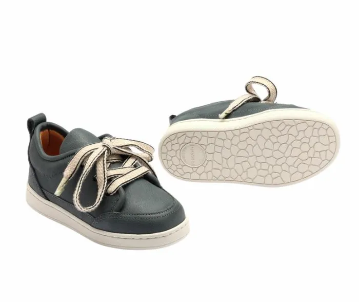 Donsje Amsterdam Sneakers Boys Oney Sneakers Stellar Blue Leather