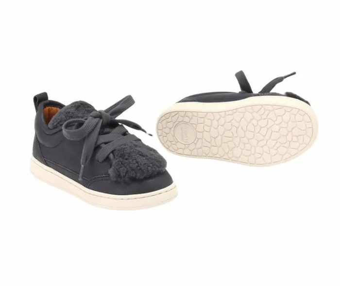 Donsje Amsterdam Sneakers Boys Sandor Sneakers Navy Leather